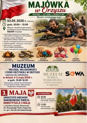 Majówka w Orzyszu – Rodzinnie, Aktywnie, Patriotycznie