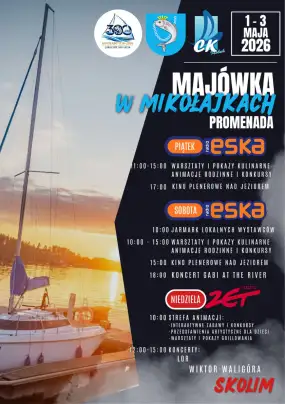 Kierunek Mikołajki. Trzy dni wielkich emocji na mazurskiej promenadzie!
