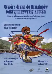 Odkryj niezwykły Bhutan w Bibliotece Miejskiej w Mrągowie