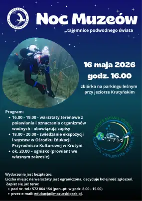 Noc Muzeów w sercu puszczy. Odkryj tajemnice Krutyni po zmroku