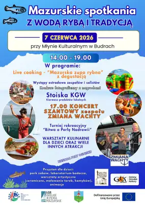 Mazurskie spotkania z wodą, rybą i tradycją