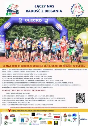 Bieganie na Mazurach. Startuje Olecka Trzynastka