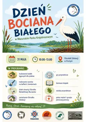 Dzień Bociana Białego na Mazurach