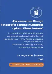 Ramzes znad Kirsajt. Fotografie Zenona Kucharka z planu filmu Faraon