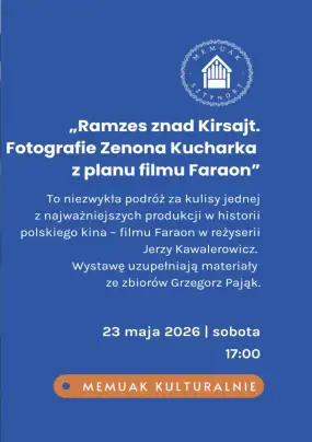 Ramzes znad Kirsajt. Fotografie Zenona Kucharka z planu filmu Faraon