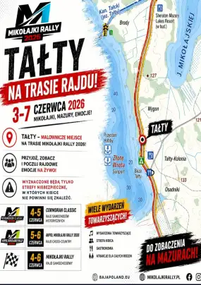 Rajdowe wydarzenia na Mazurach