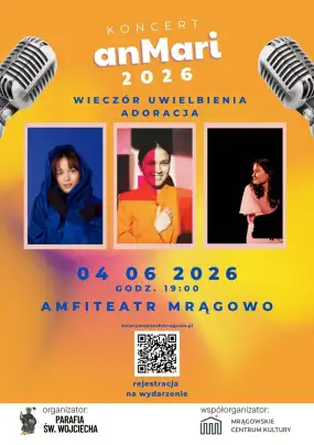 Koncert anMari 2026 – Wieczór Uwielbienia i Adoracja