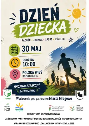 Trzy wydarzenia na Dzień Dziecka w Mrągowie