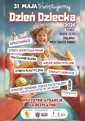 Dzień Dziecka w Olecku na Mazurach