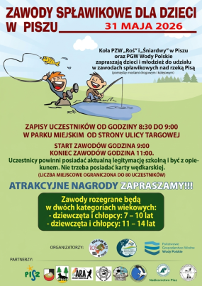 Wędka w dłoń! Nadchodzą zawody spławikowe dla dzieci i młodzieży w Piszu
