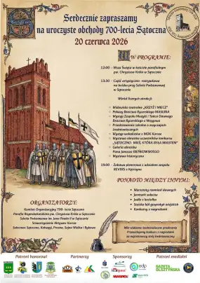Jubileusz 700-lecia Sątoczna: Święto historii i tradycji