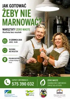 Jak gotować, żeby nie marnować. Warsztaty w Orzyszu