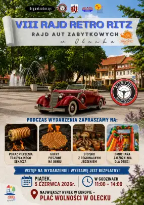 VIII Rajd Retro Ritz w Olecku