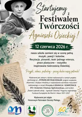 Zapraszamy na Festiwal Twórczości Agnieszki Osieckiej!