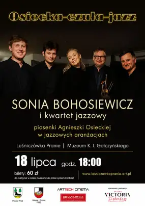 Sonia Bohosiewicz z zespołem