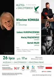 Muzyka u Gałczyńskiego. Mistrzowskie trio i Wiesław Komasa