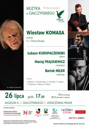 Muzyka u Gałczyńskiego. Mistrzowskie trio i Wiesław Komasa