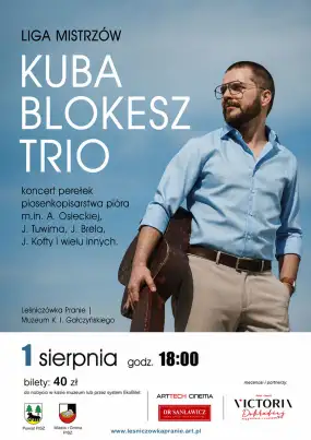 Kuba Blokesz Trio zaprasza na wyjątkowy wieczór z piosenką