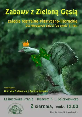 Zapraszamy dzieci na „Zabawy z Zieloną Gęsią”