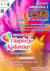 Eksplozja Kolorów i Imprezka z Radiem Eska – nadchodzi dzień pełen wrażeń!