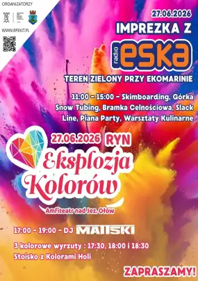 Eksplozja Kolorów i Imprezka z Radiem Eska – nadchodzi dzień pełen wrażeń!