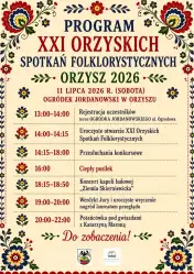 Święto tradycji w sercu Mazur. Ruszyły zapisy na XXI Orzyskie Spotkania Folklorystyczne
