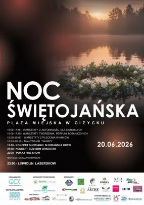 Magia, muzyka i tradycja: Noc Świętojańska 2026 w Giżycku