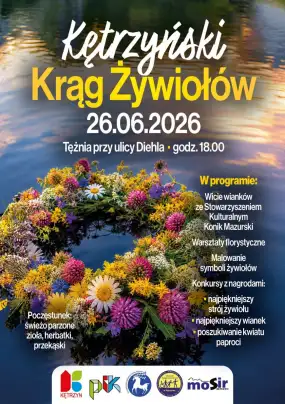 Kętrzyński Krąg Żywiołów – Magia Nocy Świętojańskiej przy Tężni