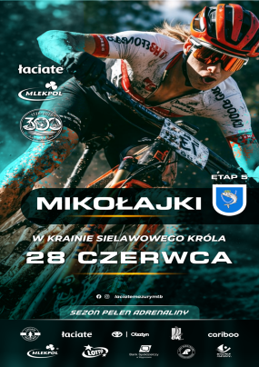Kolarze opanują Mikołajki. Łaciate Mazury MTB wraca do żeglarskiej stolicy Polski