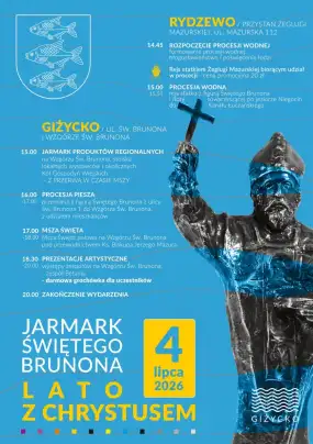 Giżycko świętuje Dzień Patrona. Wyjątkowe uroczystości na Wzgórzu Świętego Brunona
