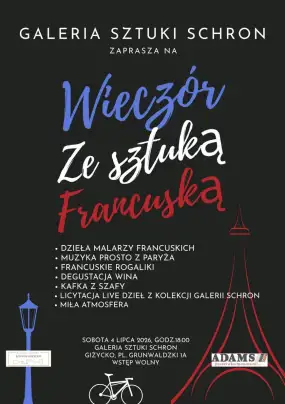 Francuski Wieczór ze Sztuką w Galerii „Schron” – Picasso i Dalí na Wyciągnięcie Ręki