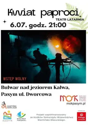Plenerowy spektakl w Pasymiu