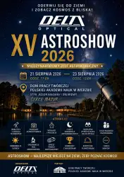 Jubileuszowy XV Delta Optical AstroShow 2026