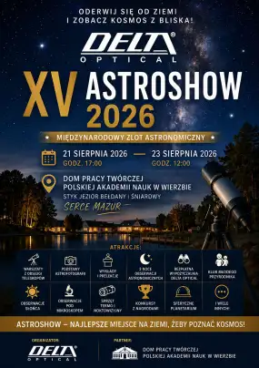 Jubileuszowy XV Delta Optical AstroShow 2026