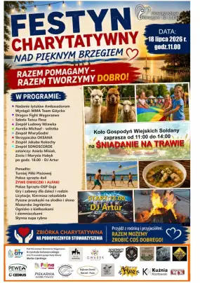 Festyn Charytatywny „Nad Pięknym Brzegiem”