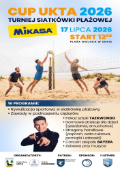 Mikasa Cup Ukta 2026 – wyjątkowy Turniej Siatkówki Plażowej