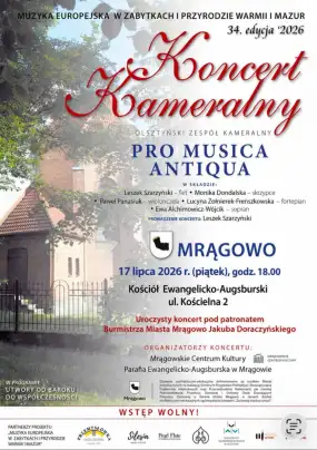 Koncert Pro Musica Antiqua w Mrągowie