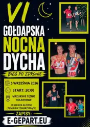 Rozświetlone ścieżki i uzdrowiskowy klimat. VI edycja Gołdapskiej Nocnej Dychy