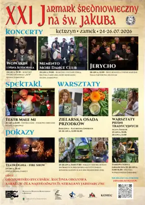 Rusza Jarmark św. Jakuba w Kętrzynie z twórcami muzyki do serialu „1670”