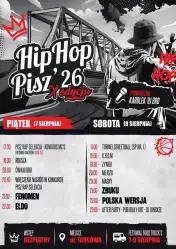 X Jubileuszowy Hip Hop Pisz '26 – Święto Kultury Hip-Hop w Piszu