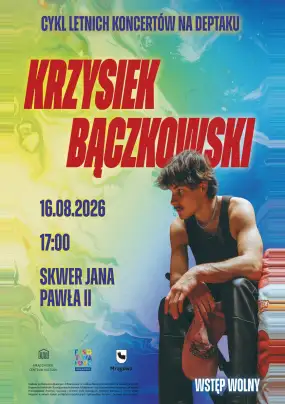 Krzysiek Bączkowski – Cykl Letnich Koncertów na Deptaku