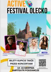 Active Festival Olecko 2026. Cztery dni pełne muzyki, sportu i warsztatów