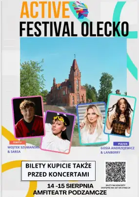 Active Festival Olecko 2026. Cztery dni pełne muzyki, sportu i warsztatów