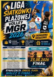 Wielki Finał Ligi Siatkówki Plażowej Volley MGR 2026
