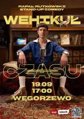 Rafał Rutkowski z nowym programem stand-upowym w Węgorzewskim Centrum Kultury!