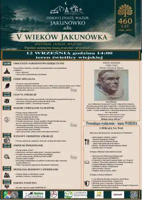 V wieków Jakunówka. Historia. Ludzie. Mazury