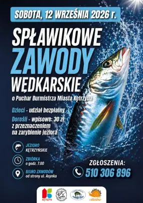 Zawody Wędkarskie o Puchar Burmistrza nad Jeziorem Kętrzyńskim!