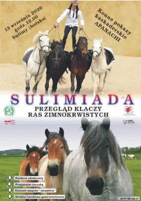 Konie, kaskaderskie ewolucje i lokalna tradycja! Zapraszamy na Sulimiadę 2026