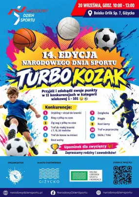 Giżycko stawia na sport. Przed nami 14. edycja Narodowego Dnia Sportu