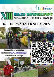 Ruszyły zapisy na XIII Rajd Rowerowy „Mazurskie Fortyfikacje”! Poznaj szczegóły trzydniowej trasy